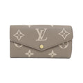 Louis Vuitton Bicolor Monogram Empreinte Portefeuille Sarah Wallet