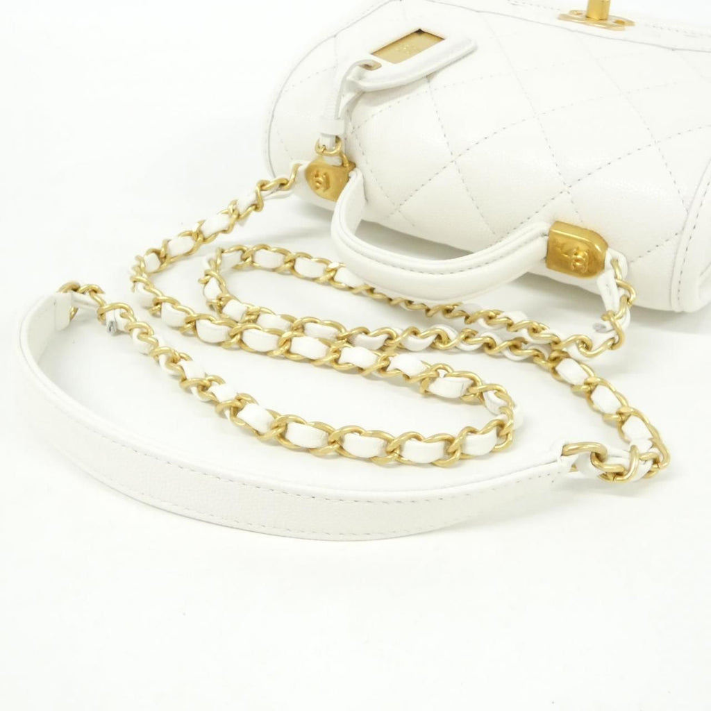 Chanel Shoulder Bag White — view 6