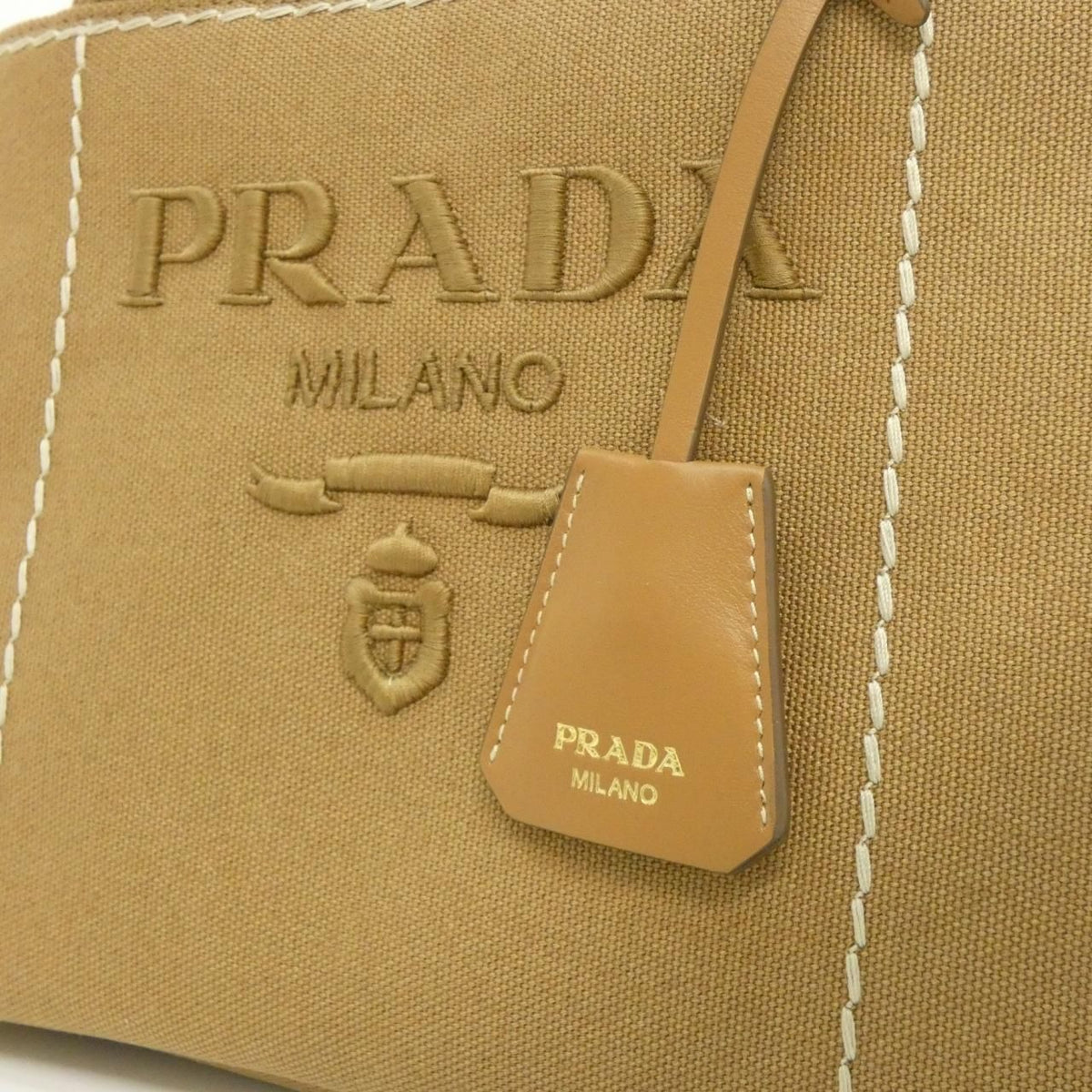 Prada Bag Handbag Gold — view 4