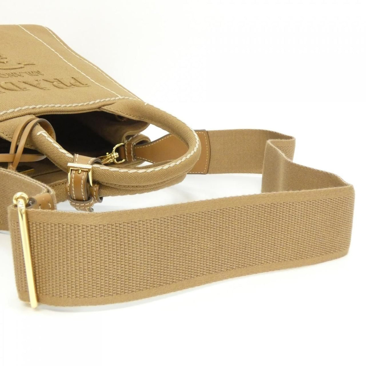 Prada Bag Handbag Gold — view 5