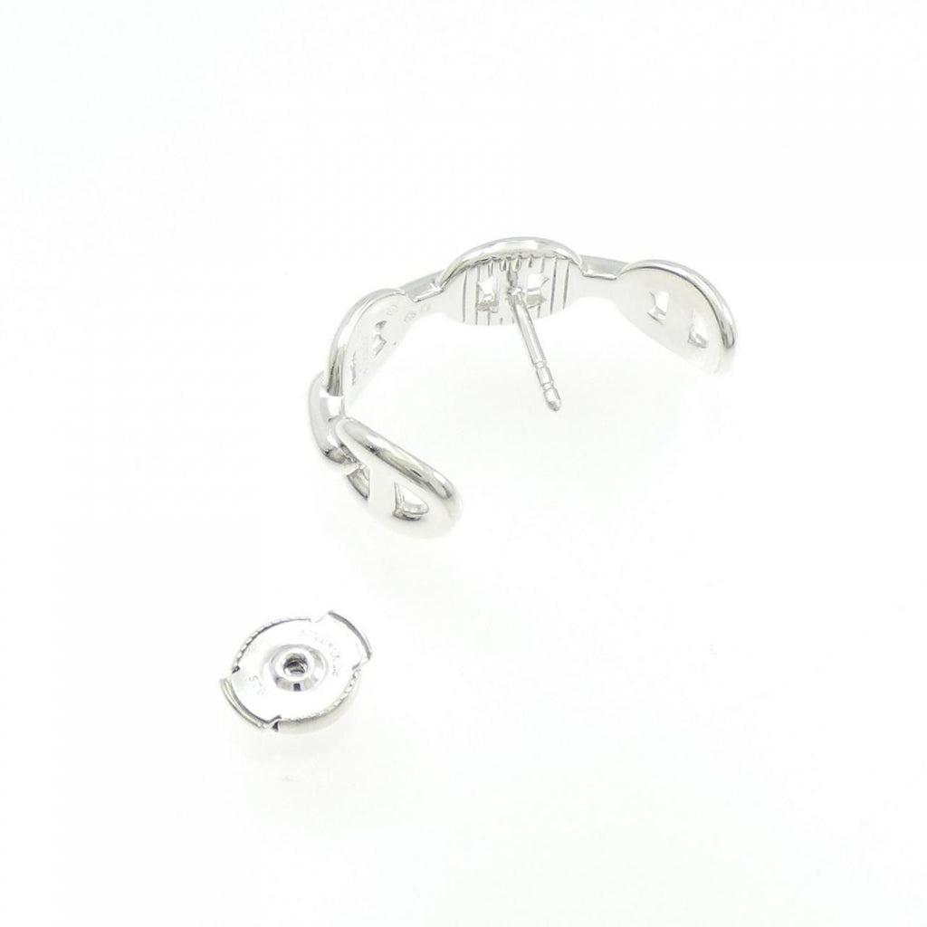 Hermes Earrings Single Silver — view 3