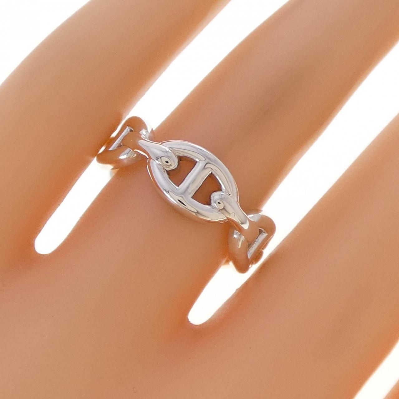 Hermes Chaine D'ancre Ring