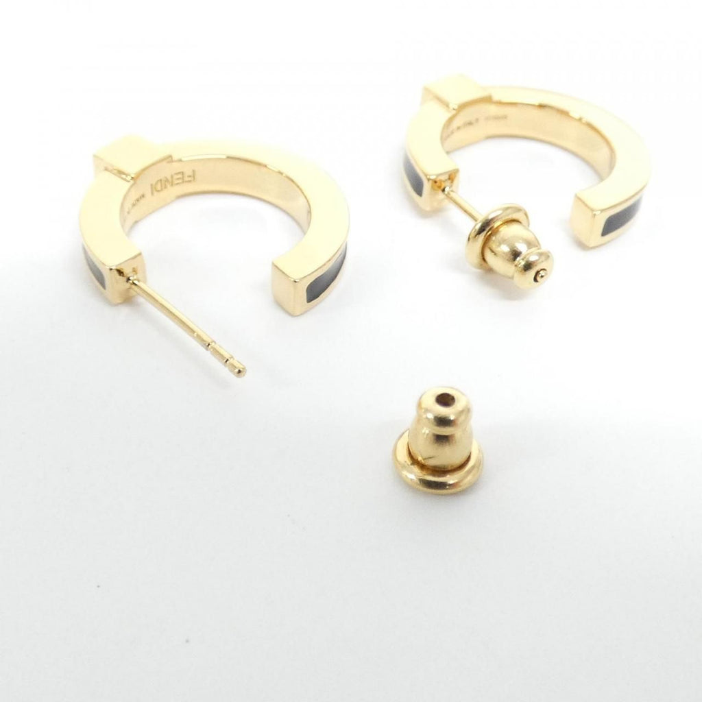 Fendi Tl9 Earrings Gold — view 3