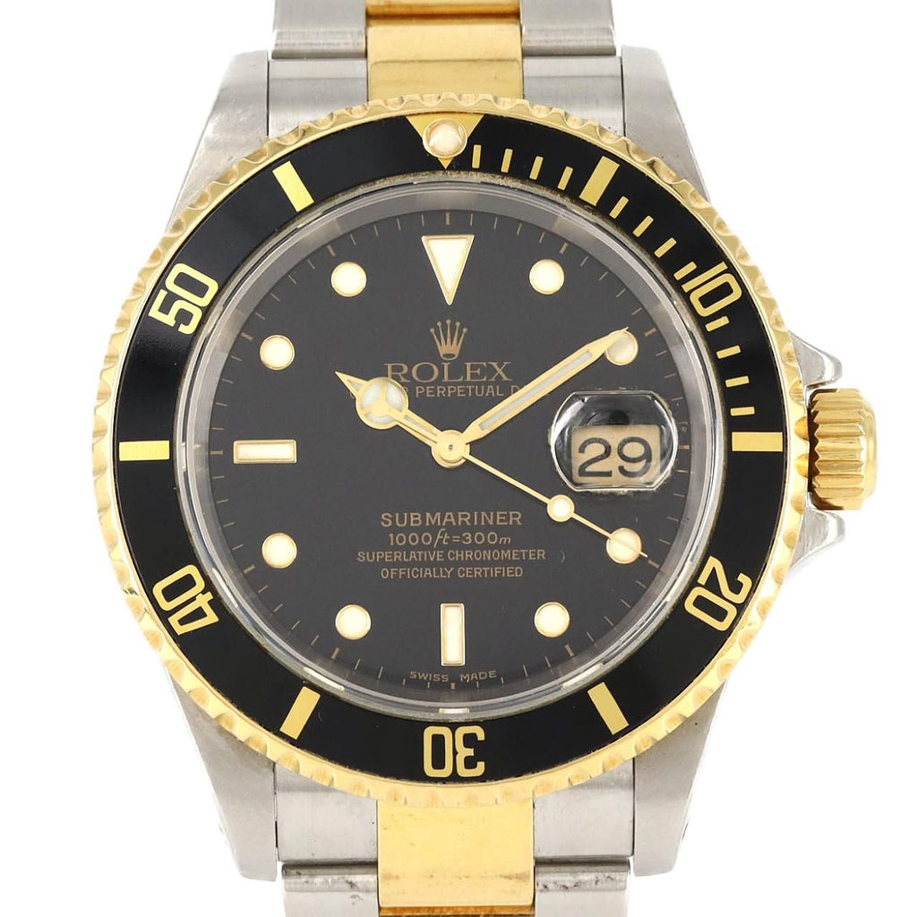 Rolex Submariner Date Automatic Winding P Number Watch