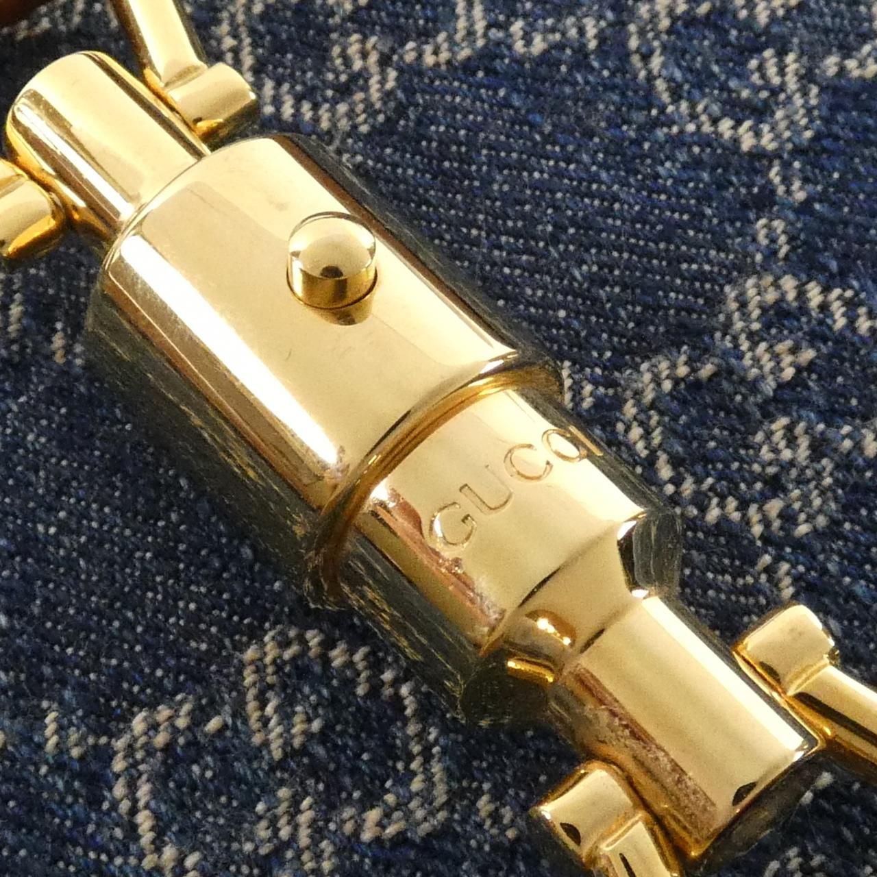 Gucci Jackie Bag Handbag Blue — view 6