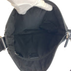 Gucci Black GG Canvas Leather Shoulder Bag Pochette — view 8
