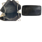 Gucci Black GG Canvas Leather Tote Shoulder — view 9