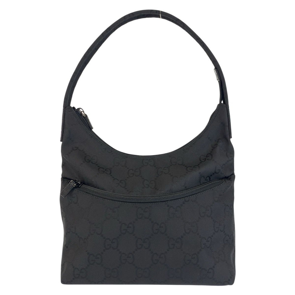 Gucci GG Nylon Black 001 Hobo Shoulder