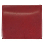 Dior Vintage Red Gold Leather Shoulder Bag Pochette — view 2