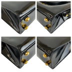 Celine Vintage Black Gold 05 2-Way Shoulder — view 4