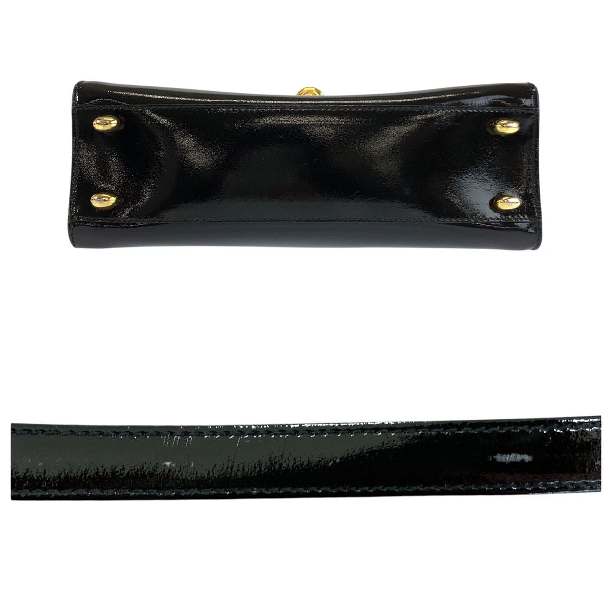 Celine Vintage Black Gold 05 2-Way Shoulder — view 6