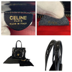 Celine Vintage Black Gold 05 2-Way Shoulder — view 3
