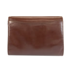 Celine Vintage Blason Brown Gold Leather 08 Shoulder Bag Pochette — view 2