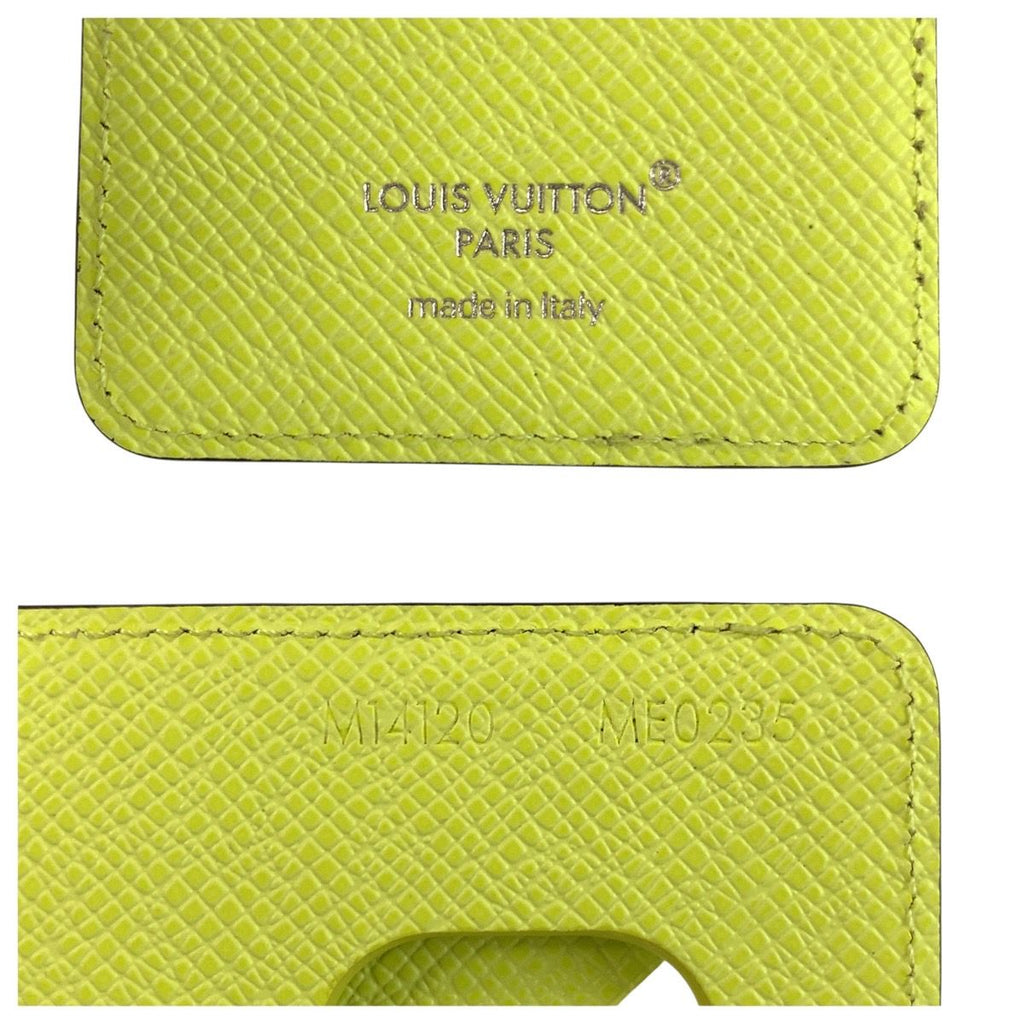 Louis Vuitton Monogram Card Holder Magnet Yellow Case Magsafe Compatible — view 3