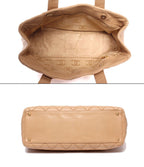 Chanel Tote Shoulder Bag Gold Wild Stitch CC Logo — view 3