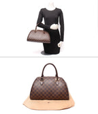 Louis Vuitton Mini Boston Bag Riviera MM Damier Ebene — view 9