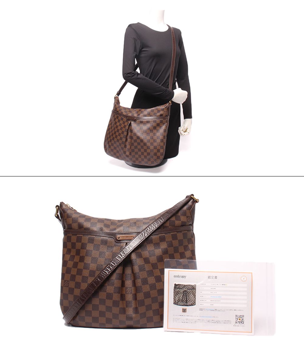 Louis Vuitton Shoulder Bag Crossbody Blue Msbeli PM Damier Ebene — view 8