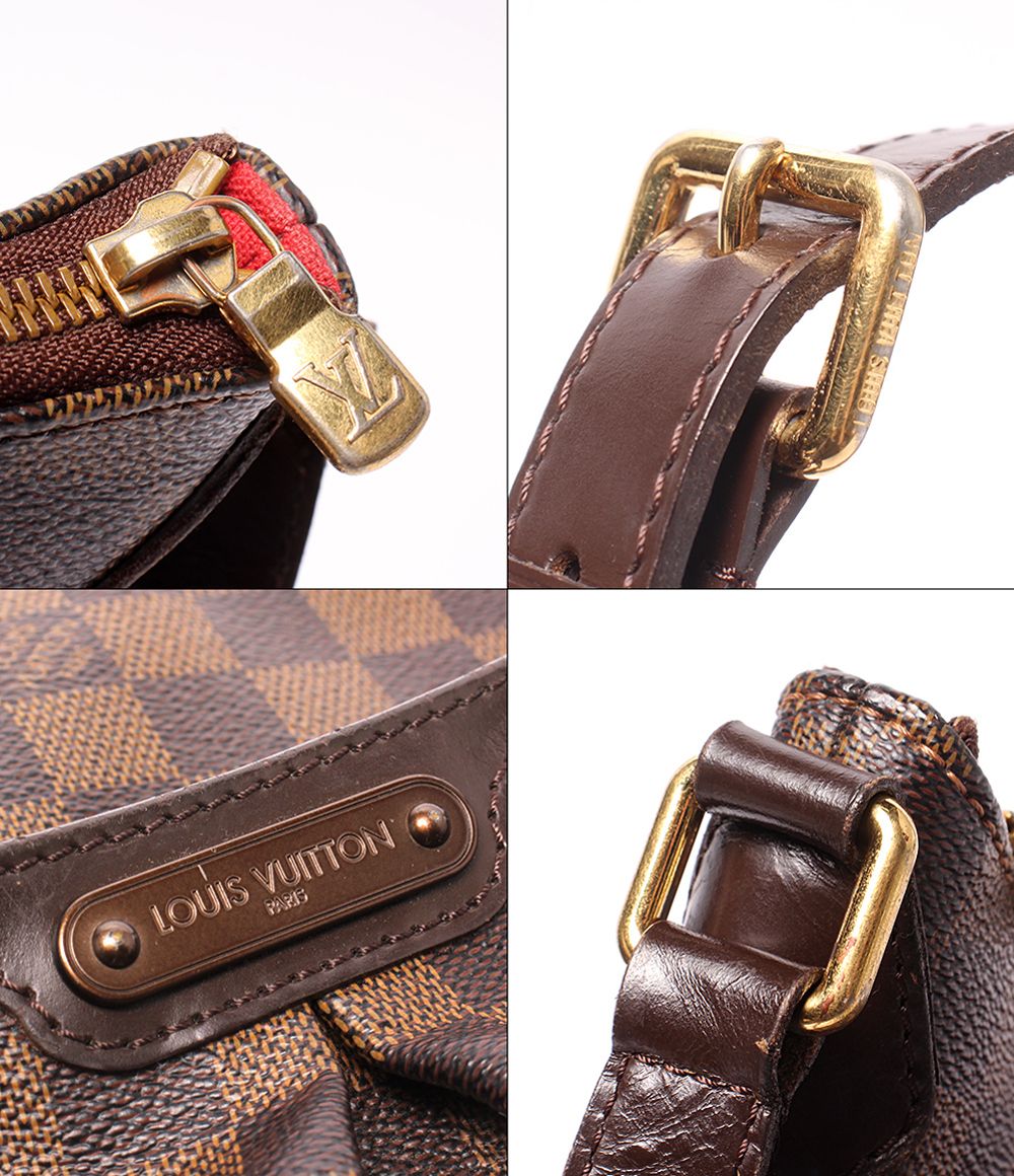 Louis Vuitton Shoulder Bag Crossbody Blue Msbeli PM Damier Ebene — view 6