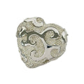 Saint Laurent Yves Brooch Silver