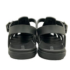 Prada Sandals 10 Fisherman Black Triangle Logo — view 6
