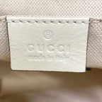 Gucci Tote GG Ribbon Herbarium Ivory Blue Floral Leather — view 9