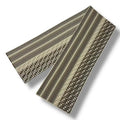 Fendi Zucca Pattern FF Logo Scarf Shawl Beige