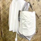 Chanel Tote Shoulder Bag Sports Line White Travel CC Logo — view 3