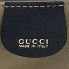 Gucci Bamboo Line Leather 2-Way Bag Vanity Black — view 9
