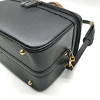 Gucci Bamboo Line Leather 2-Way Bag Vanity Black — view 6