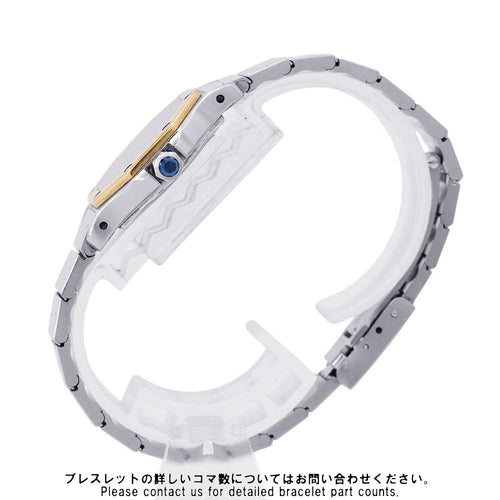 Cartier Santos Octagon SM Watch Ivory Dial Quartz — view 2