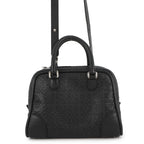 Loewe Repeat Anagram Amazona 75 Small Leather 2-Way Shoulder Bag Black