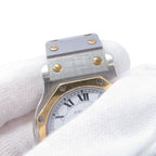 Cartier Santos Octagon LM Watch White Dial Quartz — view 7