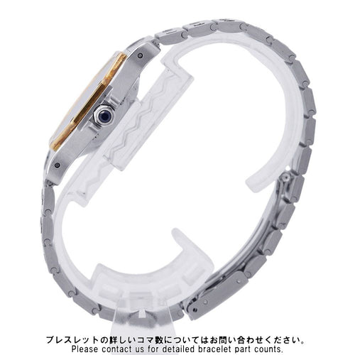 Cartier Santos Octagon LM Watch White Dial Quartz — view 2