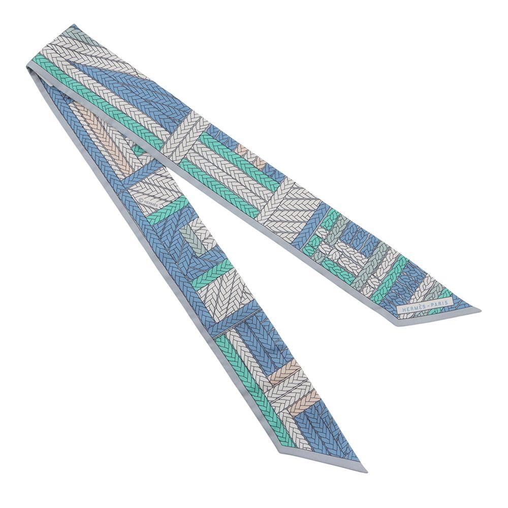 Hermes Scarf Twill Tresses Silk — view 3