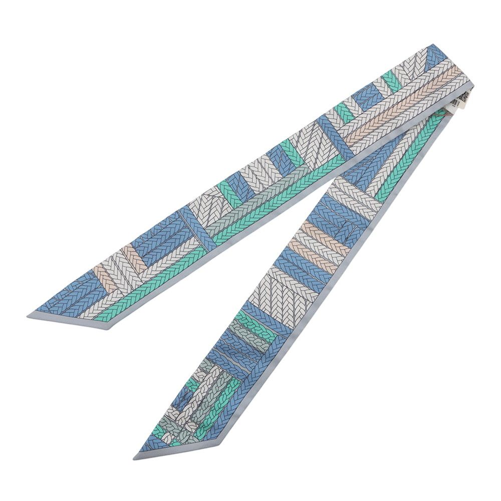 Hermes Scarf Twill Tresses Silk — view 2
