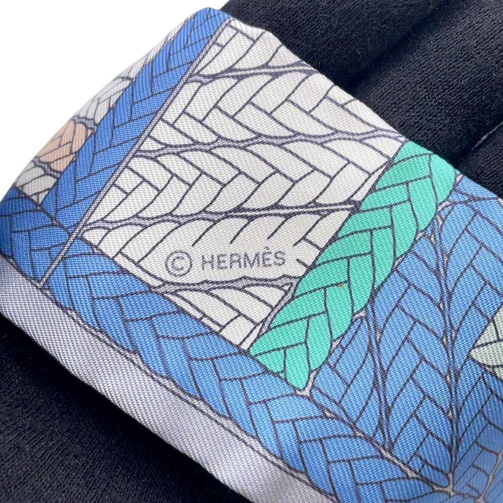Hermes Scarf Twill Tresses Silk — view 6