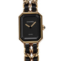 Chanel Premier Original Edition M Watch Black Dial Quartz