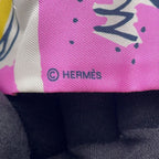 Hermes Scarf Twill Twins Freely en Liberte Silk — view 7