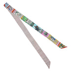 Hermes Scarf Twill Twins Freely en Liberte Silk — view 3
