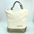Chanel Tote Shoulder Bag Sports Line White Travel CC Logo