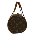 Louis Vuitton Papillon 26 Vintage Monogram Drum Handbag Brown — view 4