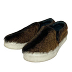 Celine Phoebe Philo Era Hara Kofa Slip on Sneakers 36 Brown Black