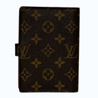 Louis Vuitton Agenda PM Monogram Notebook Cover Brown — view 3
