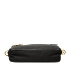 Prada Crossbody Shoulder Bag Black Nylon Leather — view 3