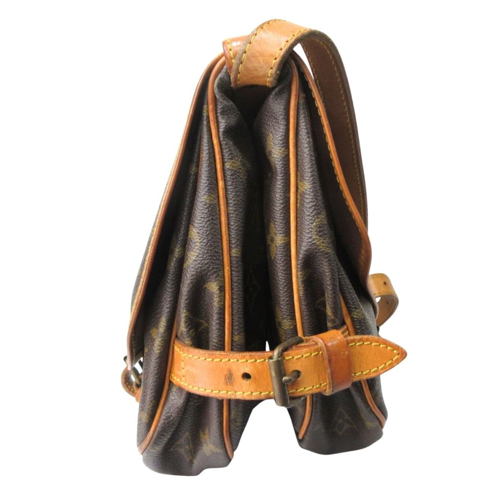 Louis Vuitton Monogram Saumur 30 Shoulder Bag Vintage Brown — view 3