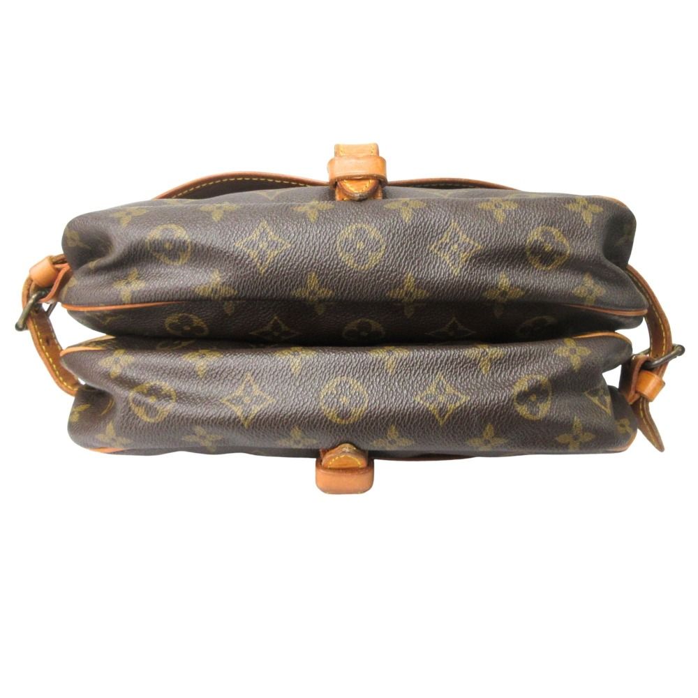 Louis Vuitton Monogram Saumur 30 Shoulder Bag Vintage Brown — view 6