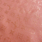 Louis Vuitton Silk Wool Monogram Large Shawl Orange Scarf — view 6
