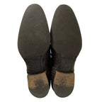 Louis Vuitton Monogram Medallion Leather Shoes 6 Brown — view 5