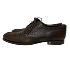 Louis Vuitton Monogram Medallion Leather Shoes 6 Brown — view 2