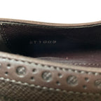 Louis Vuitton Monogram Medallion Leather Shoes 6 Brown — view 9